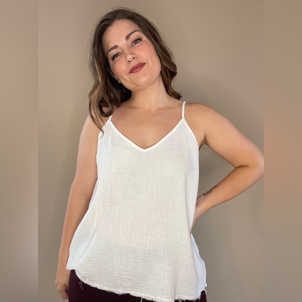 White Anthropology Tank